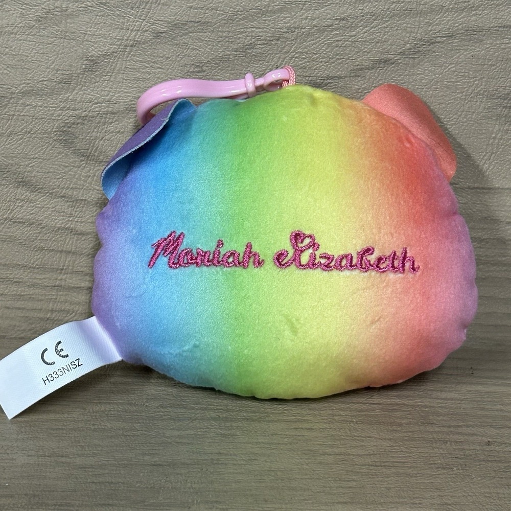 MORIAH ELIZABETH Mystery plush bag clip hanger Series One Rainbow Cute Surprise - Picture 3 of 3